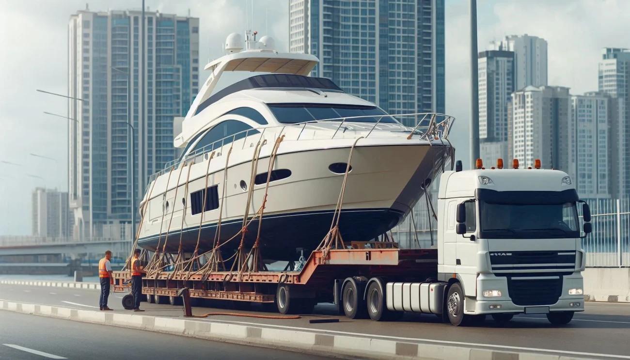 Yacht shipping services