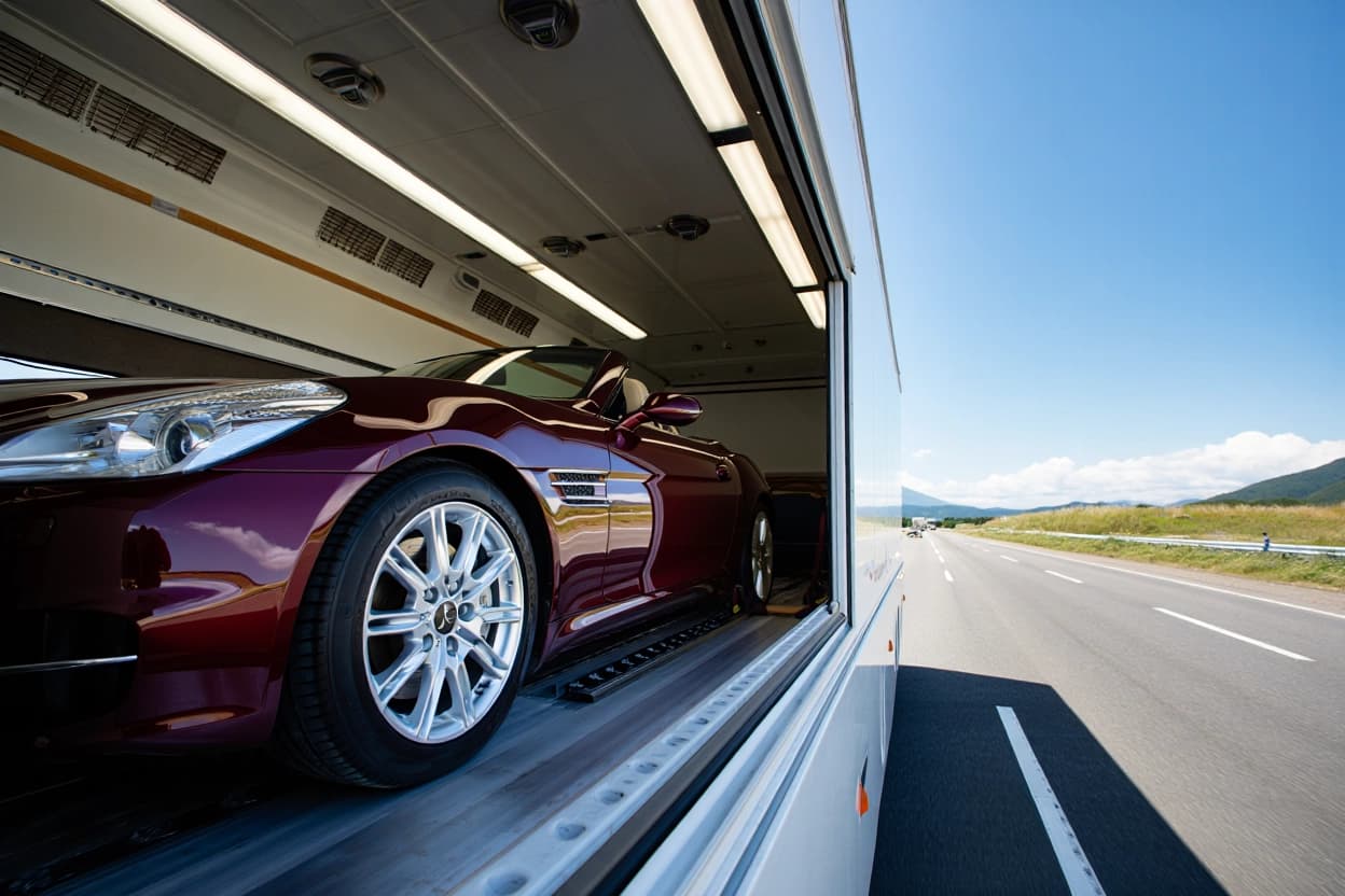Luxury car shipping services