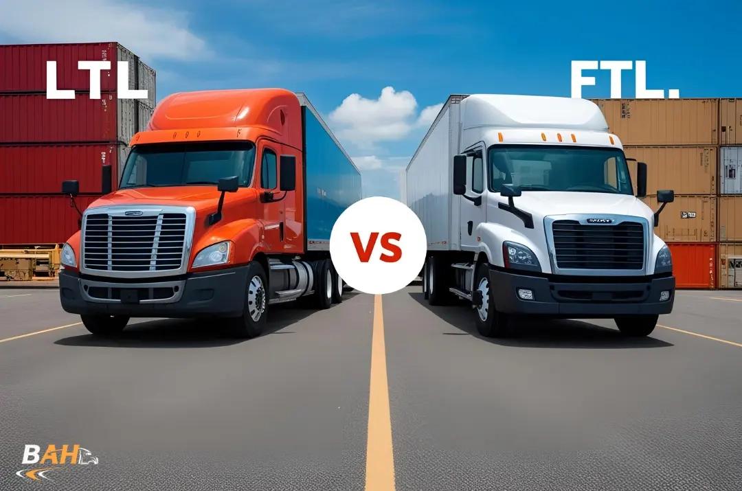 ltl vs ftl freight shipping
