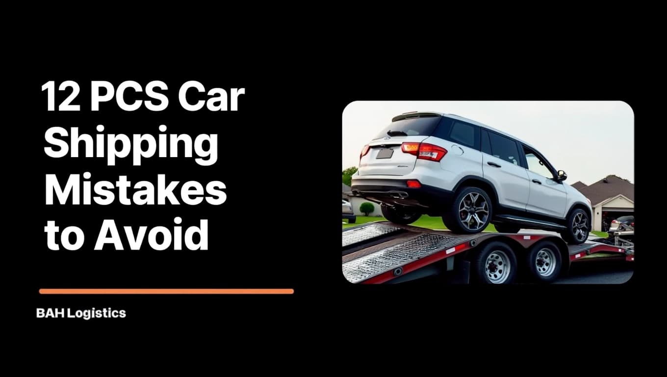 12 PCS Car Shipping Mistakes to Avoid During Military Move