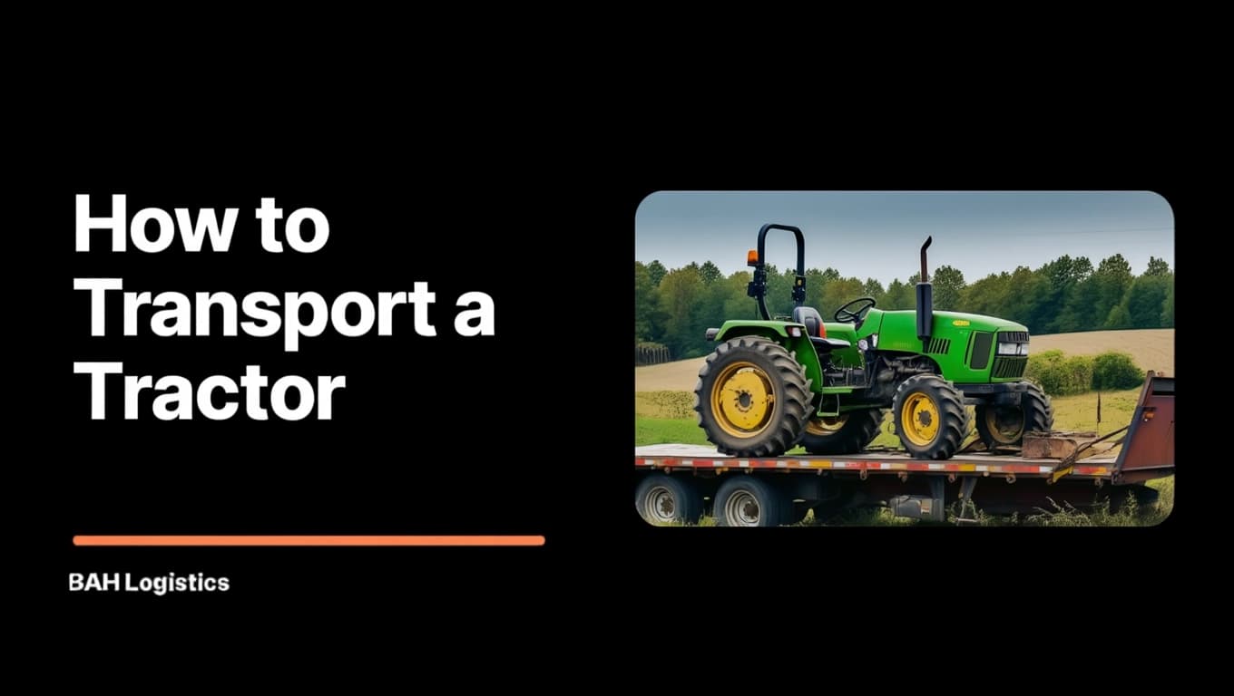 How to Transport a Tractor: Trailers, Costs, and Shipping Tips